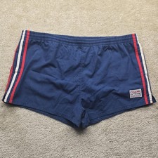 Vintage Catalina California USA Swim /Gym Mesh lined Shorts Mens 40 Trunks