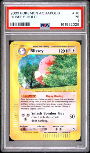 Blissey graded PSA 1 for sale on eBay