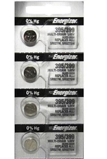 4 PCS 395 Energizer SR927W Watch battery  395/399 SR927SW