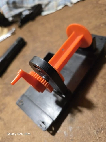 Vintage Gi Joe Adventure Team Yellow ATV Winch Base Arm Parts Lot 1972 Hasbro !!