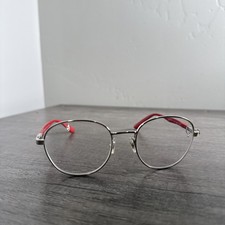 RAY BAN Eyeglasses RB 6461 2501 Red Silver FRAMES ONLY 51-19-145 Made In Italy
