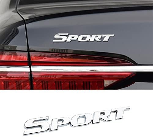 3D Metal Sport Sticker Car Exterior Emblem Decal