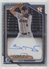2024 Bowman Chrome Mega Box Prospect Mojo Zach Dezenzo #BMA-ZD Auto 8d2