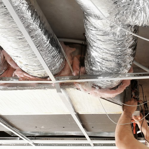 Tuyau flexible en aluminium conduit de ventilation flexible isolé thermiquement tuyau flexible thermique - Photo 5/13