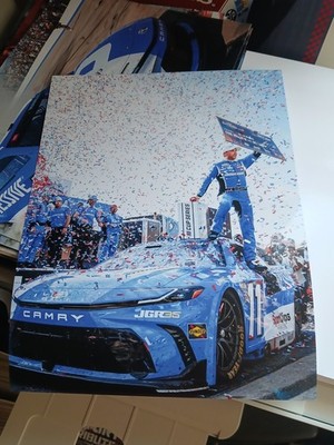 Denny Hamlin 8.5x11 Glossy Photo 2026 Nascar All Star Race Dover Win  