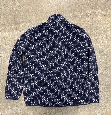 Patagonia Lightweight Synchilla Snap T Fleece Synched Flight New