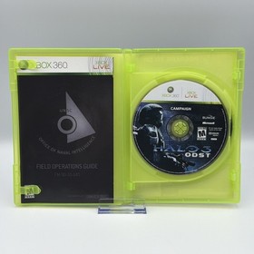 Refurbished Xbox 360 Halo 3 ODST Complete CIB Excellent 1st Print Mint