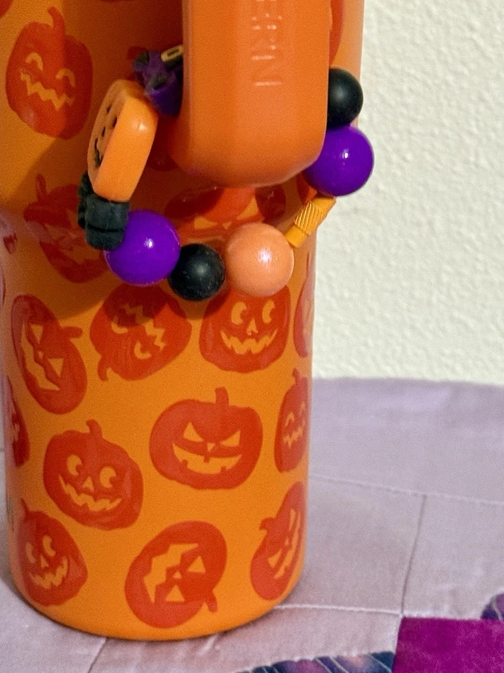 2025 Simple Modern 40oz Tumbler Jack O Lantern Pumpkins Harvest Collection, New - Image 4 of 4