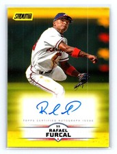 2025 Stadium Club #SCBA-RFU Rafael Furcal Base Autographs Yellow Foil