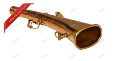 New Brass Bigul Musical 6" Inch Brass Bugle Smallest Musical Instrument