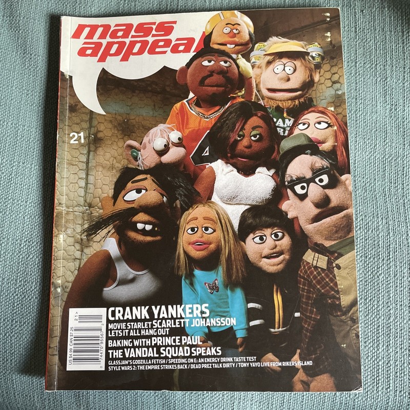Mass Appeal Magazine 21 Crank Yankeers Scarlett Johansson Prince Paul