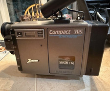 Zenith VM6200 VHS-C Camcorder Bundle TESTED WORKING READ BELOW