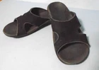 Spenco Women's Kholo Slide Sandal Onyx Pattern  Black Size 7 Wide US