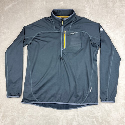 Eddie Bauer First Ascent High Route Grid 1/2 Zip Fleece Pullover Mens TXL Waffle