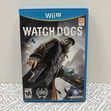 Watch Dogs Nintendo Wii U Game Tested Working Complete with Manual 2014 CIB