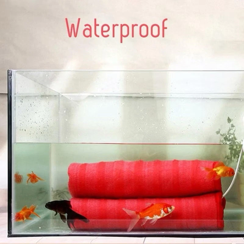 Electric Blanket Warmer Bed Heater Rapid 3 Modes Control Settings (Twin, Red) - Image 4 of 4