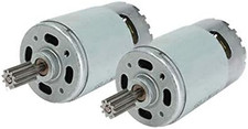 2 Pcs 550 40000RPM Electric Motor High Speed RS550 12V Motor Gearbox Accessories