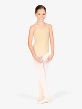 New CAPEZIO Camisole Nude Leotard Nude Dance Kid's Girl's TB49C - Size S 4-5