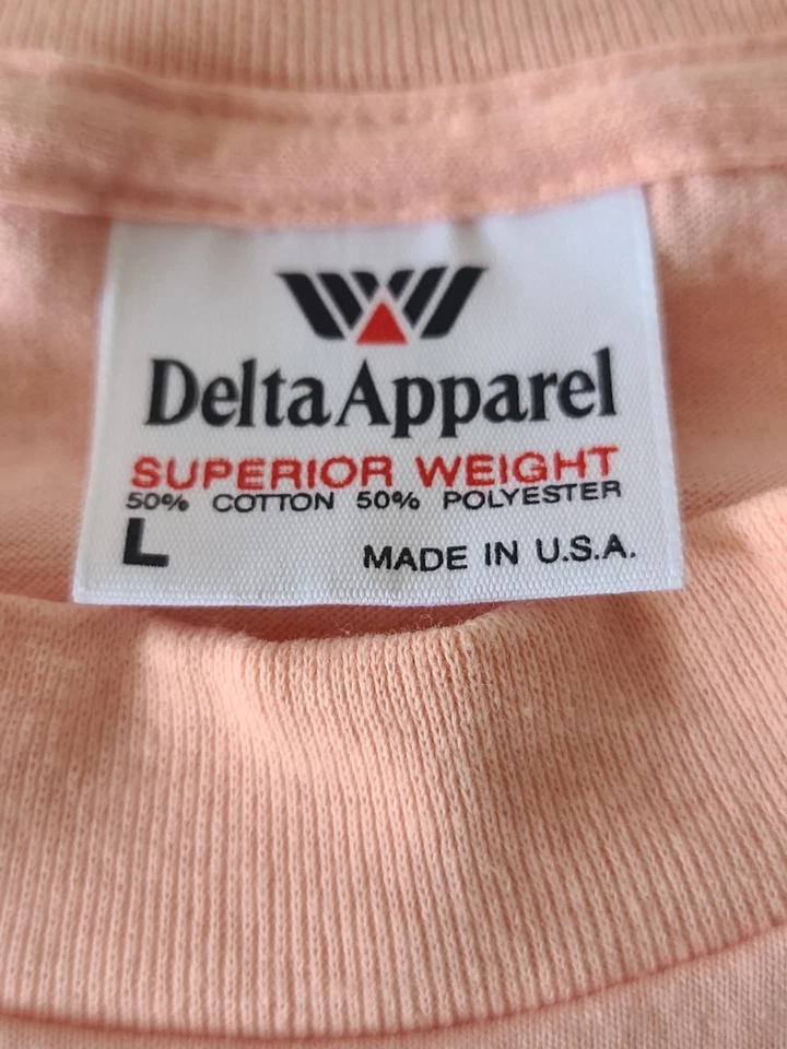 Camiseta de Colección Años 90 Bootleg Mickey & Minnie GRANDE Yo Baby Yo Melocotón Delta Etiqueta HipHop  Foto 4 de 4