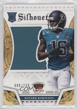 2013 Panini Crown Royale Rookie Retail Silhouettes 88/299 Denard Robinson #6 0b0