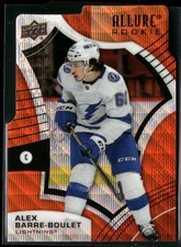 Alex Barre-Boulet 2021-22 Upper Deck Allure #123 Orange Slice Die Cut Lightning