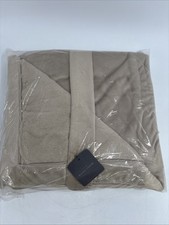 Restoration Hardware Luxury Plush Throw Blanket 50  X 60  Dune Biege/Tan 