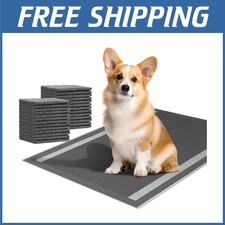 Charcoal Odor-Control Puppy Pads 100 Count, 23"x30"