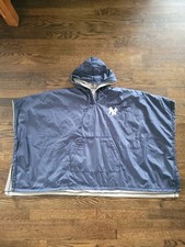 New York Yankees MLB G-III Youth / Womens Reversible Poncho EXCELLENT