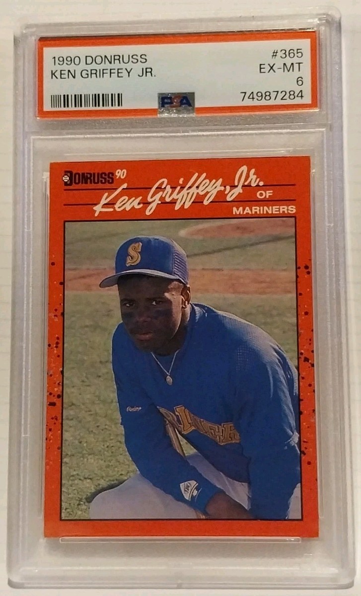 1990 Donruss - Ken Griffey Jr #365 No . After Inc in the Copyright