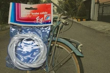 Vintage DORCY Bike Pals CALIPER BRAKE CABLE BP C05 white bicycle