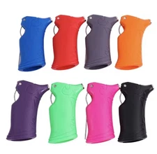 ABS Plastic Lighter Sleeve with Tamper Stainless Steel Poker Black/Blue/Orange