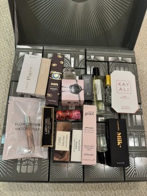 17 pc Harrods London Advent Perfume Calendar REFILLED