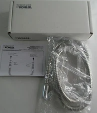 NEW KOHLER 9514-CP MASTERSHOWER 60in FLEXIBLE SHOWER HOSE POLISHED CHROME
