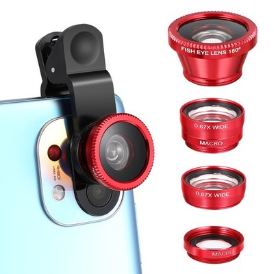 Phone Lens Attachments Smartphone Camera Macro Multi-function Clip Clip-on