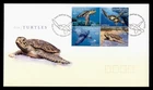DR WHO 2002 AUSTRALIA FDC COCOS KEELING ISLANDS SEA TURTLE BLOCK R80019