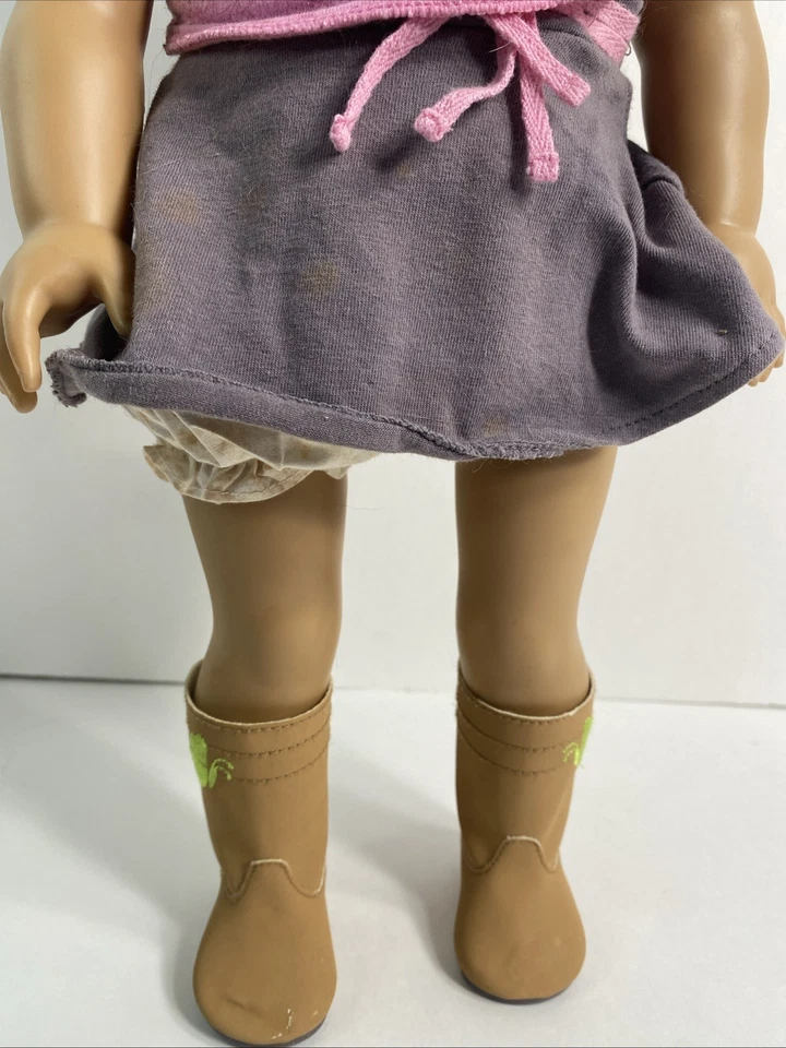 American Girl Doll Emily Bennett, red hair, blue eyes With Outfit See Pics! 2013 - Image 4 of 4