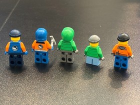 LEGO City Minifigure Lot (5) Arctic / Outdoor Workers