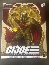 HASBRO G.I. JOE CLASSIFIED SERIES SNAKE SUPREME COBRA COMMANDER PULSE LTD. ED.