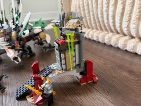 LEGO NINJAGO: Epic Dragon Battle (9450)-99% complete+FIGS+Instructions