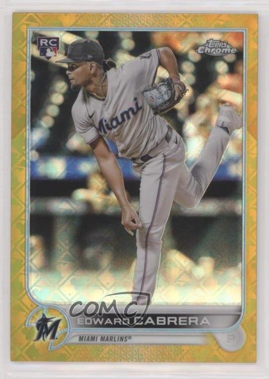 2022 Topps Chrome Logofractor Edition 8/50 Edward Cabrera #88 Rookie RC 0rm0