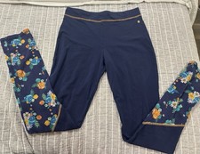 Matilda Jane 435 Navy  Floral Leggings Size 16