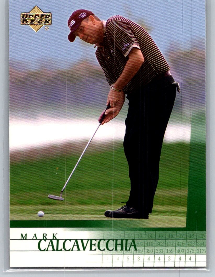 💎2001 Upper Deck Golf #24 Mark Calcavecchia💎