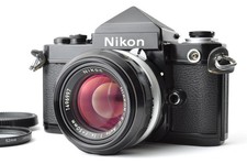 Nikon F2 Eye-Level Finder Black Body  NIKKOR-S.C Auto 50mm f/1.4 Non Ai Lens