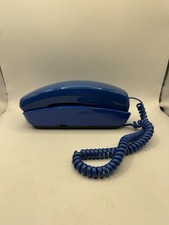 Bright Colbalt Blue Trimline Phone, Corded, Great Shape