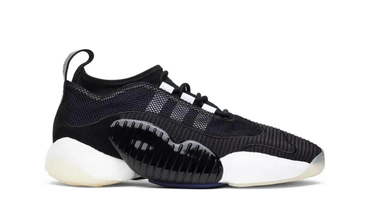 Nuovissime Adidas Crazy BYW LVL 2' nere da uomo B37552 UK 10