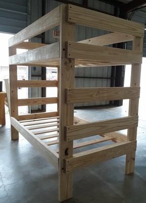 handmade bunk beds