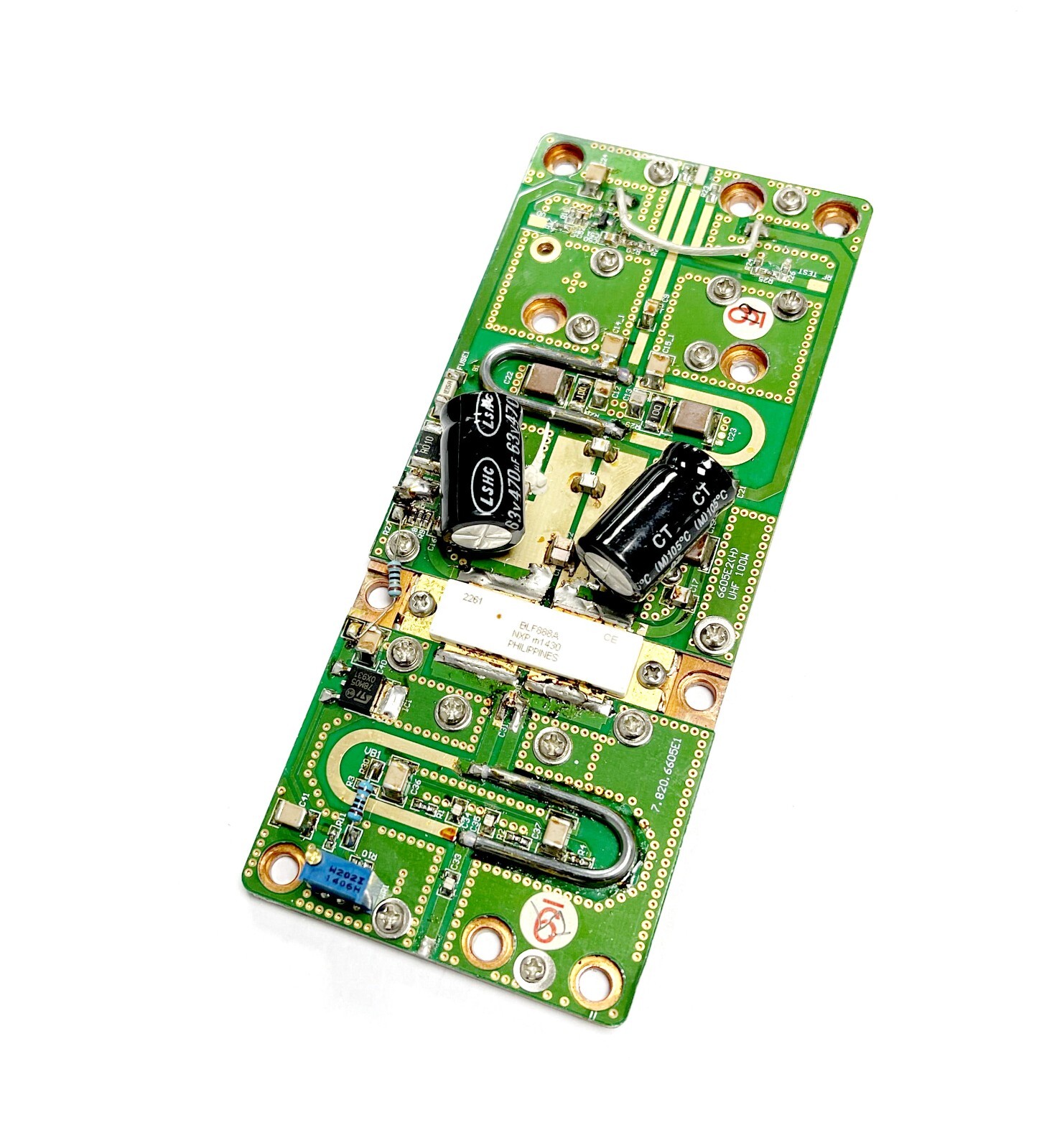 offering a very linear power amplifier pallet with original NXP BLF888A ...