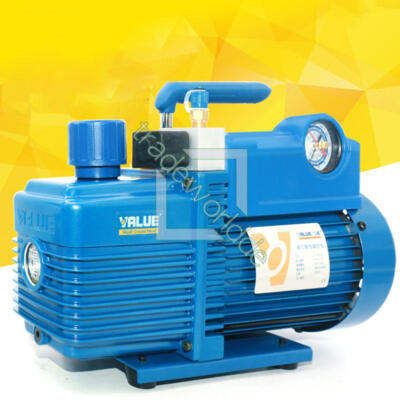 Rotary Vane Vacuum Pump 2 Stage 1/2HP For Air Conditioning Refrigerator V-i240SV