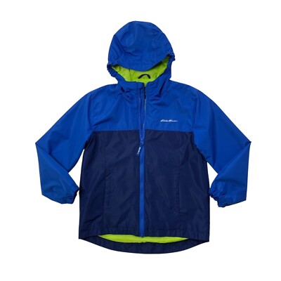 Eddie Bauer Jacket Boys S Small Lone Peak Full Zip Waterproof 3-in-1 OUTER ONLY