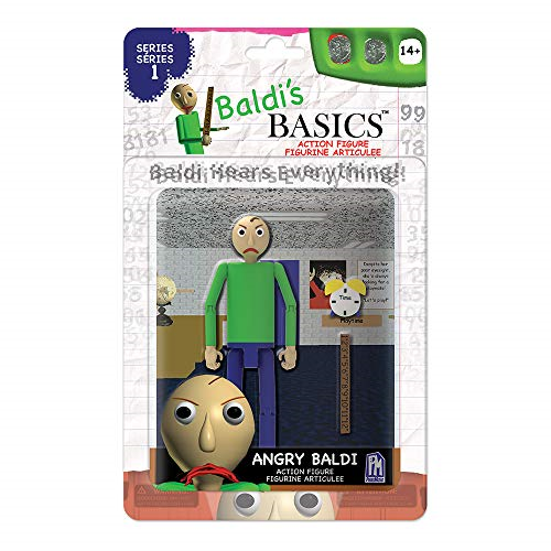 Baldi's Basics Angry Baldi Action Figure for sale online